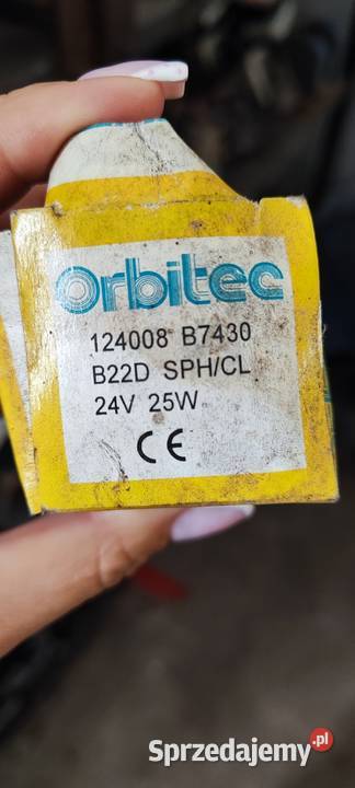 Żarówki kolejowe różne nowe Koło