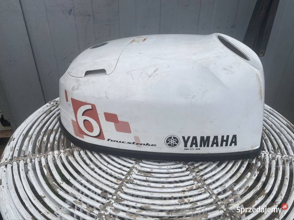 Yamaha 6 czapa silnika biała Piła
