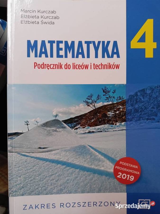 Matematyka 4 używane podręczniki szkolne matematyka Warszawa sprzedam