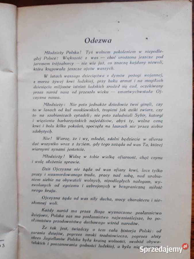Ludwik Skarski Siła Ducha Poznań 1933 wielkopolskie