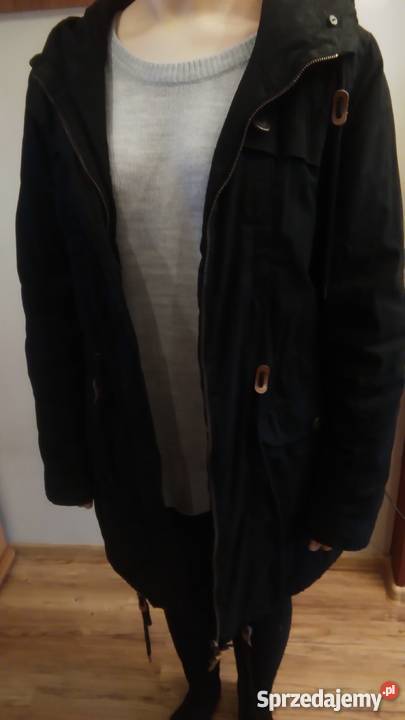 Kurtka czarna styl parka Kraków