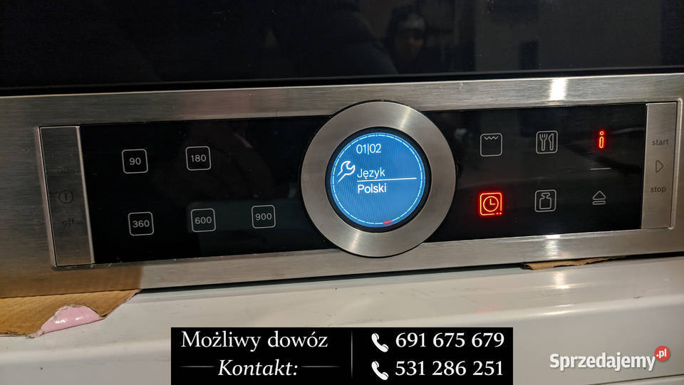 Kuchenka mikrofalowa do zabudowy Bosch 21 litrów Dobrzyń nad Wisłą sprzedam