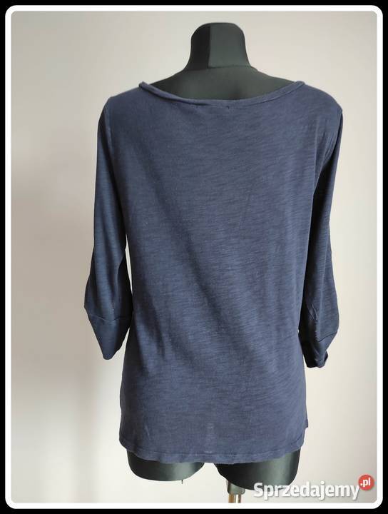 GAP granatowa bluzka oversize 38 M podwijane Gap Płock sprzedam