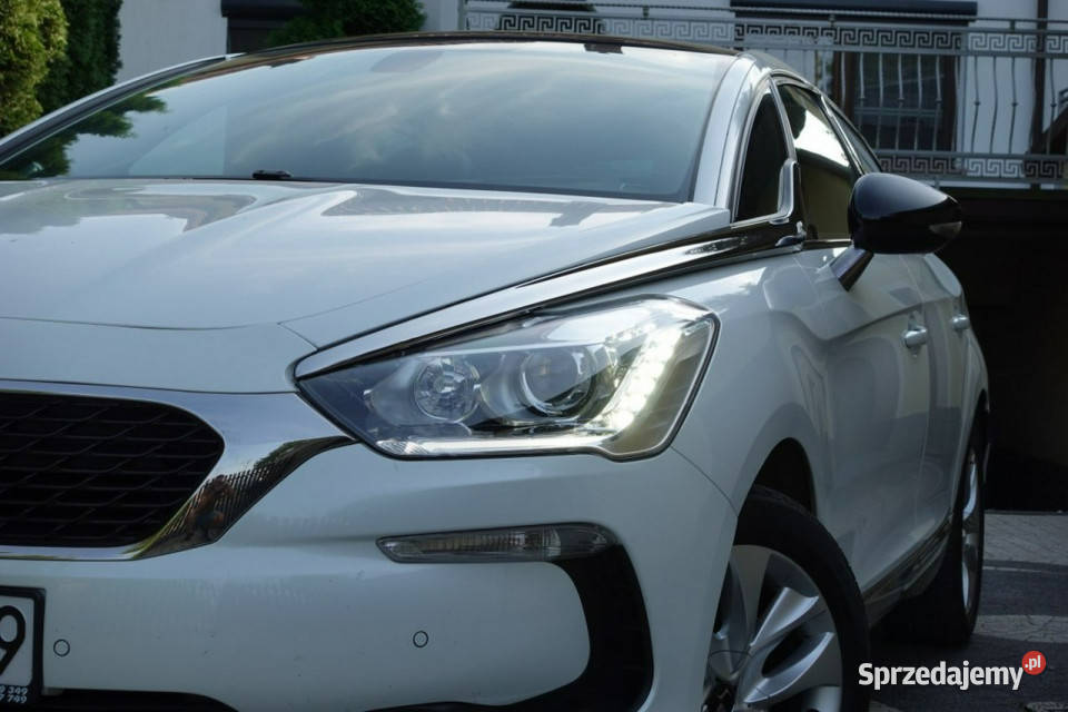 Citroen DS5 PółSkóry Biała Perła Panorama czujnik zmierzchu Płońsk