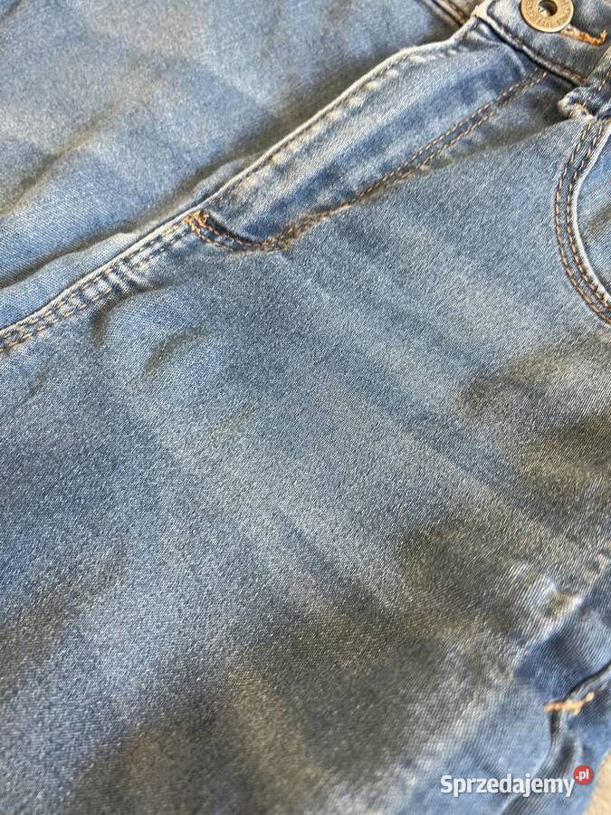 Jeansy skinny spodnie jeansowe rurki granatowe dziewczynka podkarpackie Jasło