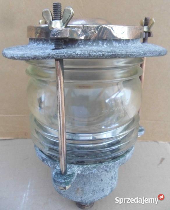 Oryginalna lampa ze statku Warszawa sprzedam