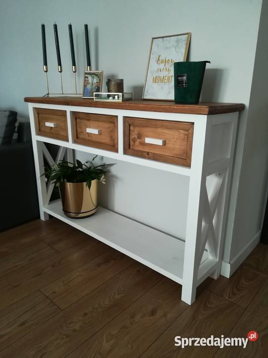 Konsola drewniana łódzkie Zduńska Wola