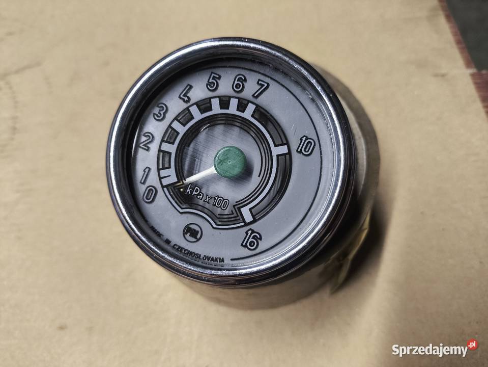Wskaźnik zegar cisnienia zetor super 50 pal k25 osobowe Lutoryż
