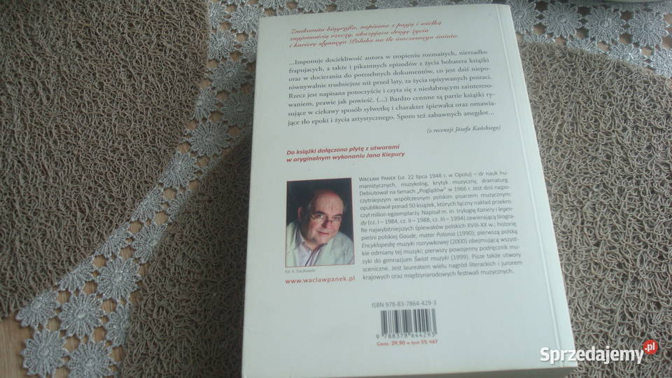 Jan Kiepura życie z bajki k sprzedam