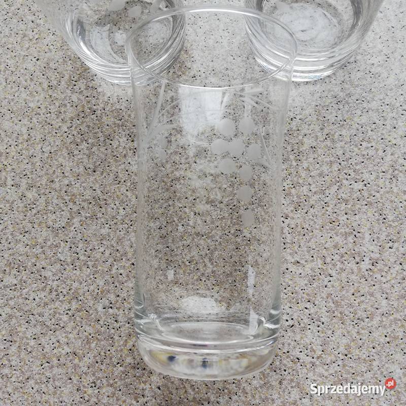 Literatki szklanki szklaneczki do napoi 6 łódzkie Sieradz