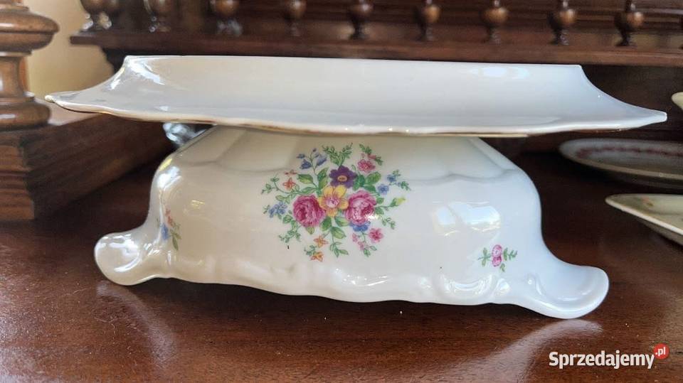 Sosjerka Wałbrzych Made in Poland Polska lata 60 Porcelana i szkło pomorskie Gdańsk