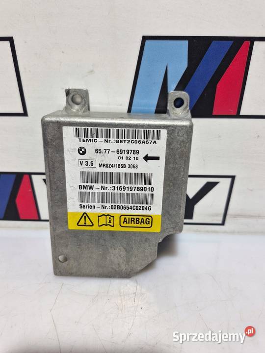 BMW E39 MODUŁ STEROWNIK SENSOR PODUSZEK AIRBAG sprzedam