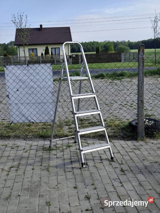 Aluminiowa Drabina 5 Stopni Poddębice
