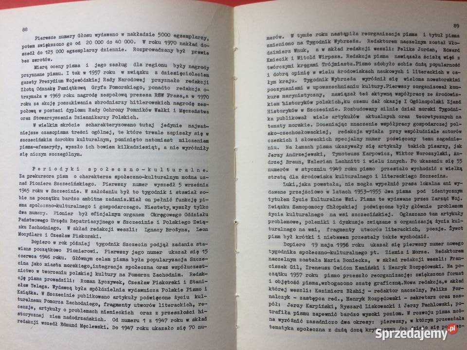 3092 25 Lat Prasy Na Ziemiach Zachodnich I Szczecin