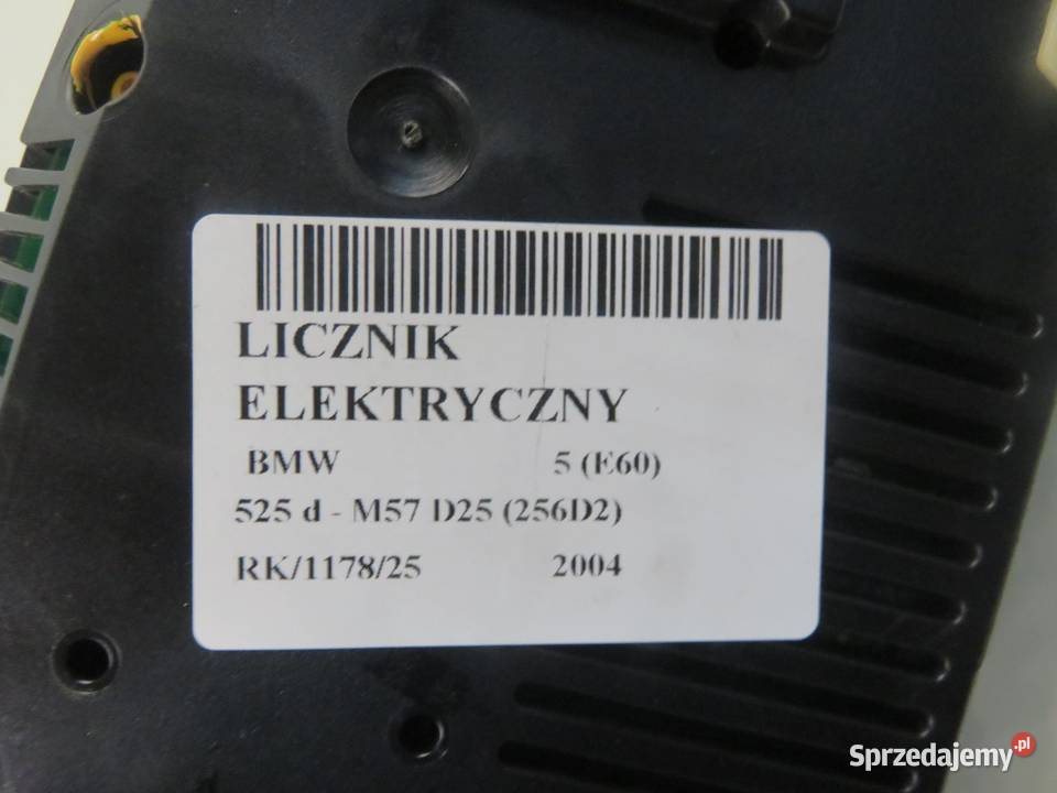 LICZNIK BMW E60 525 d 6945633 osobowe