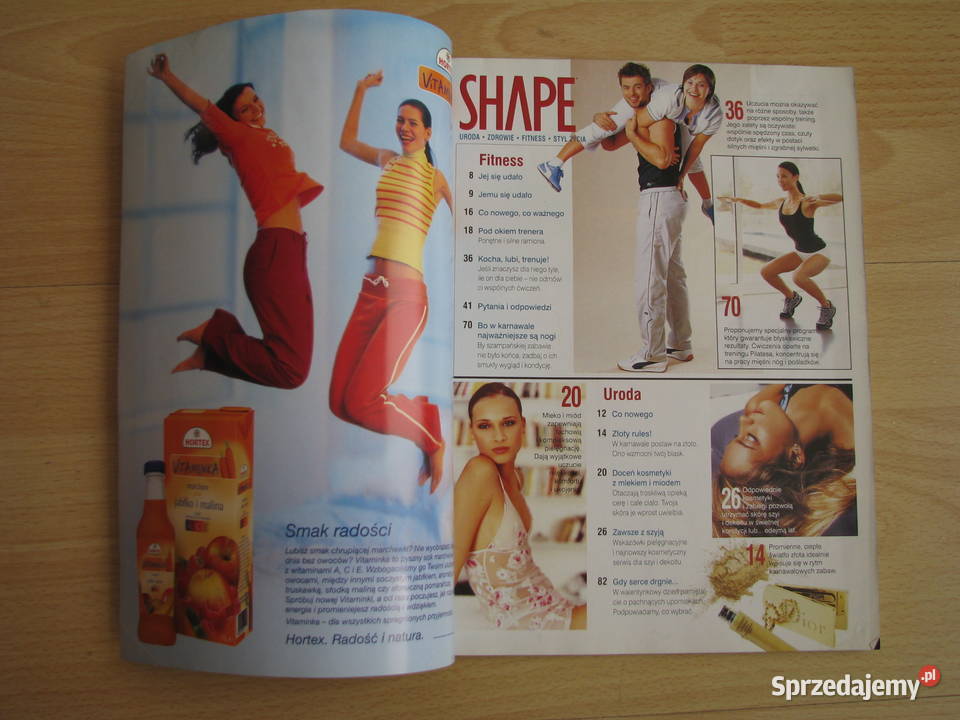Shape 13 2004 magazyn uroda zdrowie fitness styl Brzegi