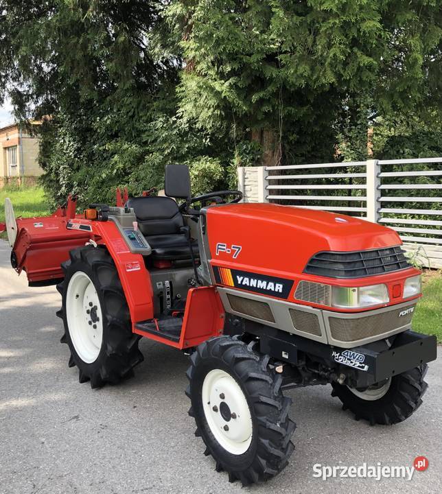 Traktorek 4x4 Yanmar F7 Japoński Traktor Kraśnik