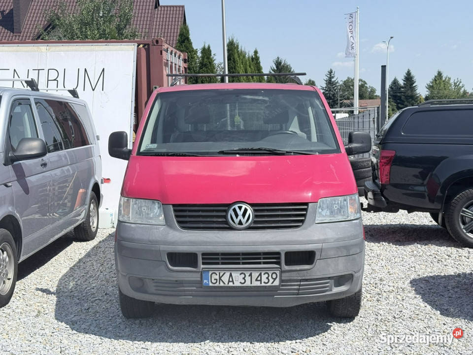 Volkswagen Transporter VW T5 19 TDI 102 5osób furgon dolnośląskie Wrocław