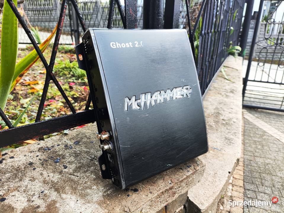 Wzmacniacz samochodowy 2 kanałowy MCHAMMER GHOST Niegowonice