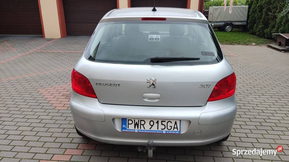 Peugeot 307 1600ccm 109 lpg 7l na 100 srebrny na Orzechowo