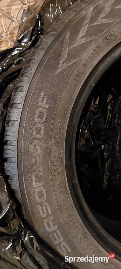 4x Opony całoroczne Nokian Seasonproof 18560 R15 15cale Samochodowe