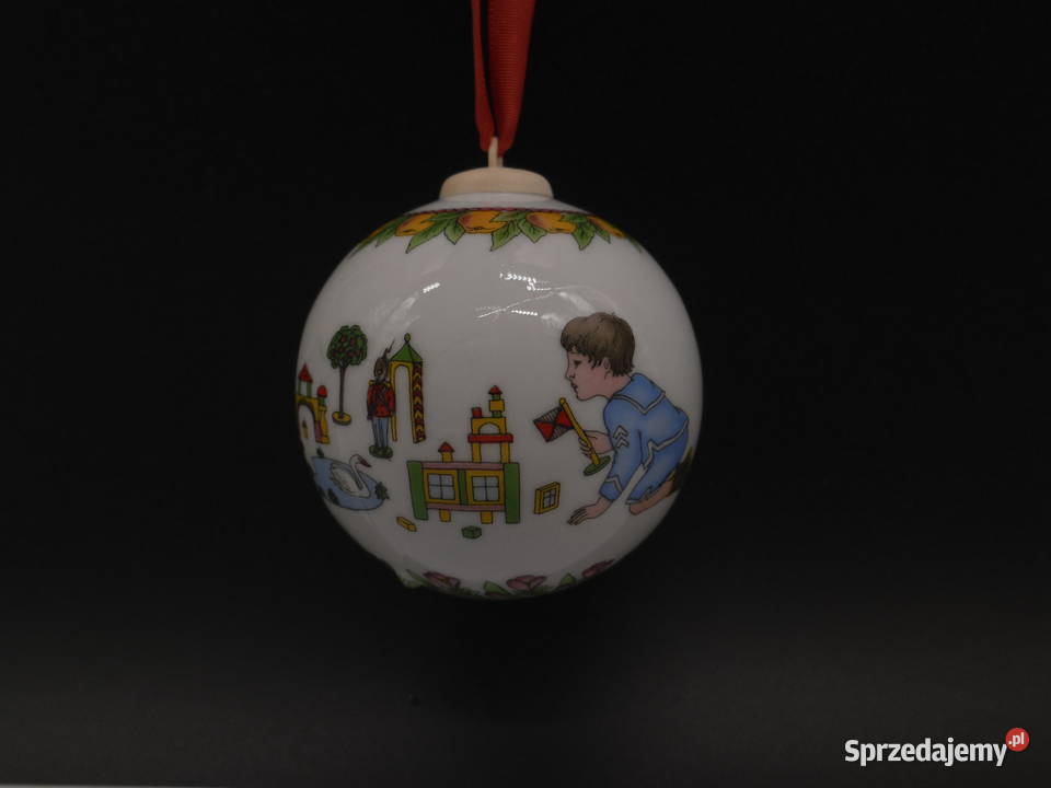 Hutschenreuther Bombka bożonarodzeniowa 1993 Raszków sprzedam