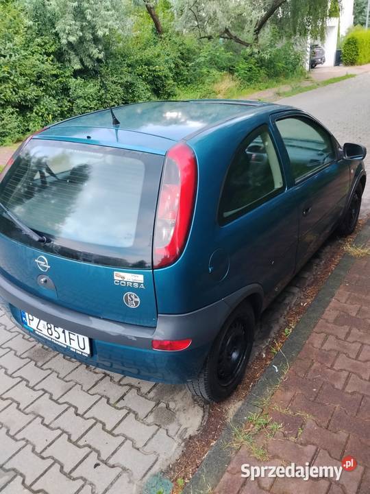 Opel Corsa 10 comfort Na chodzie Okazja Poznań