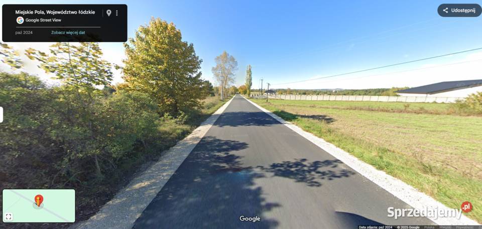 Działka z potencjałem zabudowy Jabłonna k Przedbórz