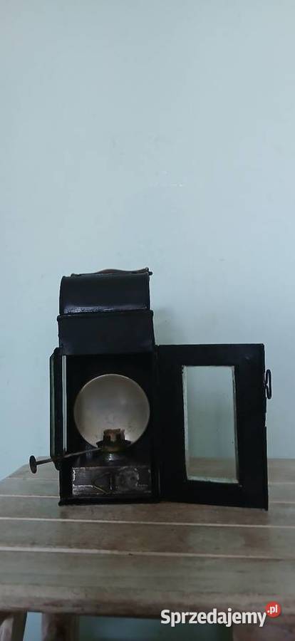 Stara lampa kolejowa Kraków