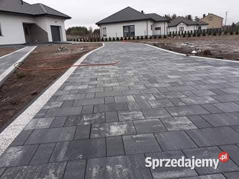 Brukarstwo układanie kostki brukowej kostka