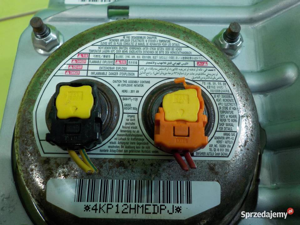 PEUGEOT 4007 22 HDI 11r 5D AIRBAG poduszka osobowe Suków