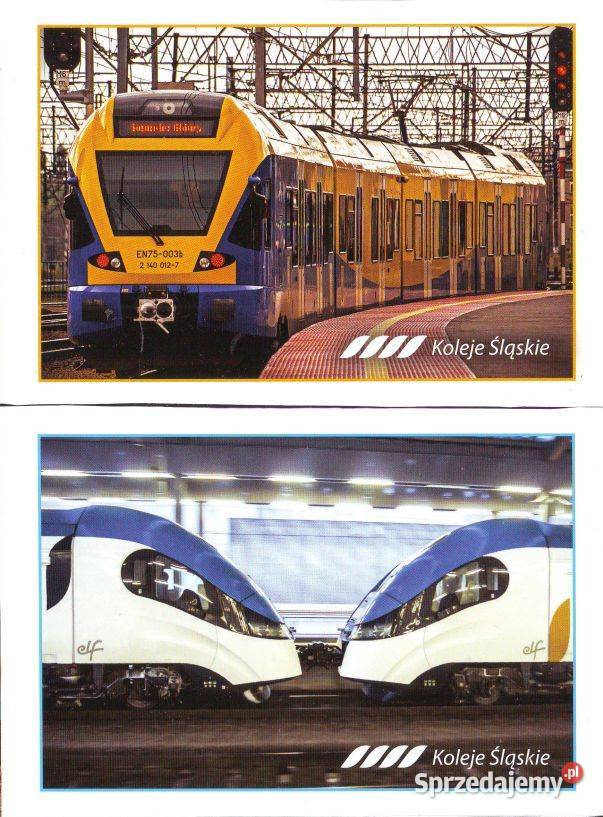 KartPoczt Koleje Śląskie 2 poz Gliwice