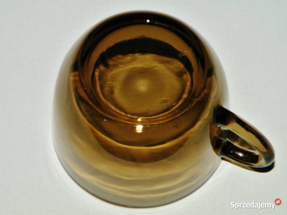 Filiżanki mocca Vereco France 6 sztuk 77 x 55 brązowy Filiżanki i spodki Bydgoszcz