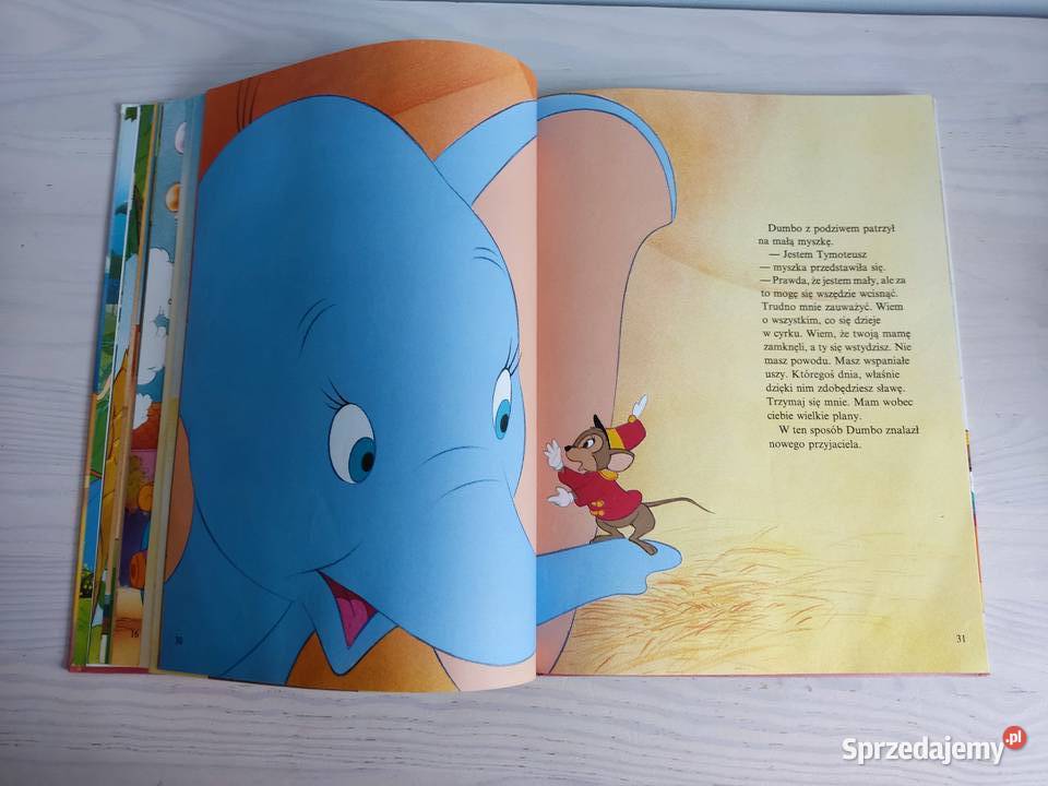 Książka bajka Dumbo Walt Disney Głuchołazy sprzedam