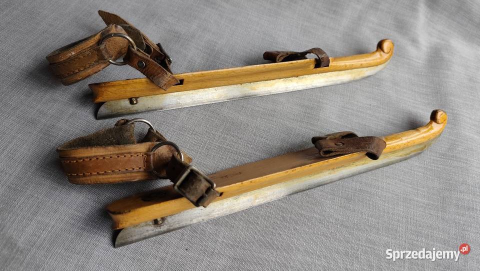 Stare drewniane łyżwy Wrocław