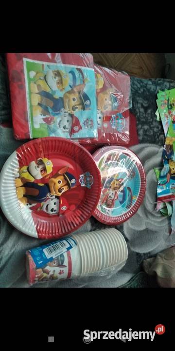 Zestaw duży urodzinowy Psi Patrol Świętajno