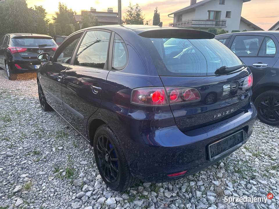 Seat Ibiza 14 Benzyna Przebieg 164 granatowy Ibiza