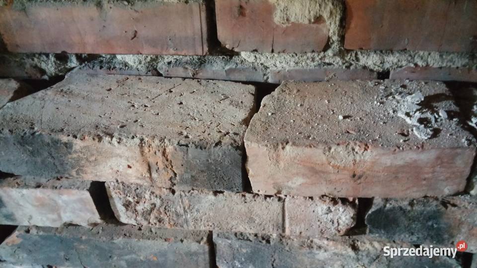 Stare cegły z komina i pieców kuchennych Cegły klinkierowe małopolskie Sucha Beskidzka sprzedam