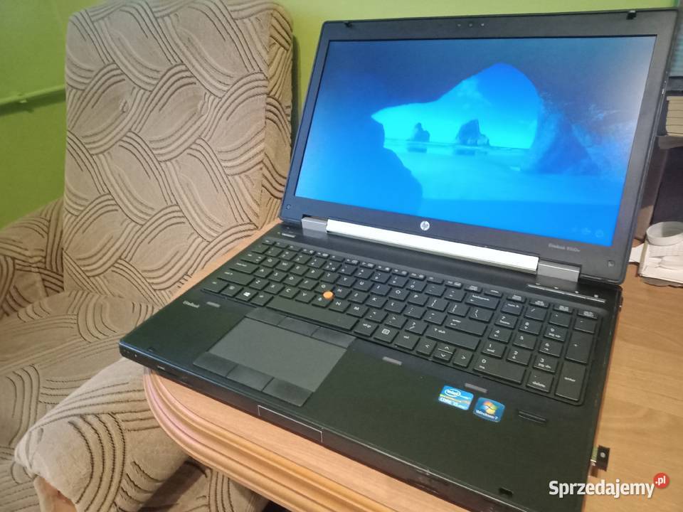 Laptop HP EliteBook 8560w i5 ssd w10 stacja Podświetlana klawiatura  Lubanie