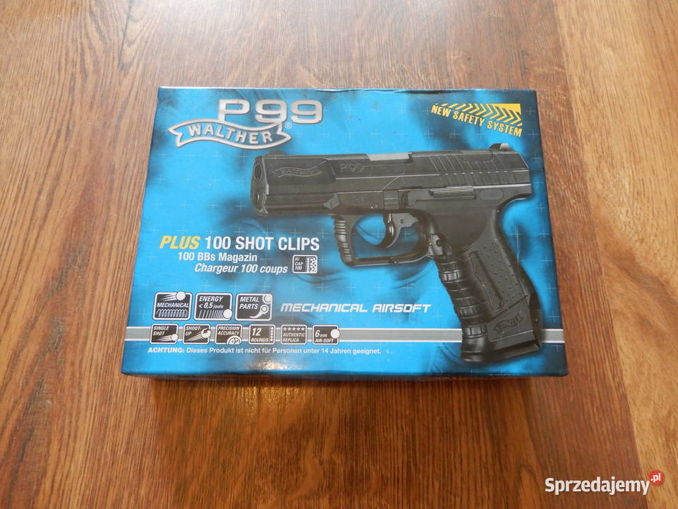 Replika Walther P99 Sporty strzeleckie i myślistwo podkarpackie Ustrzyki Dolne