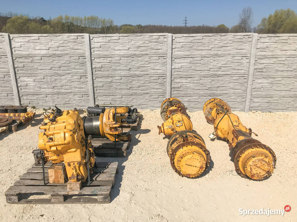Volvo A35C Części Most Zwolnica Wkład Skrzynia Części do maszyn budowlanych Kielce sprzedam