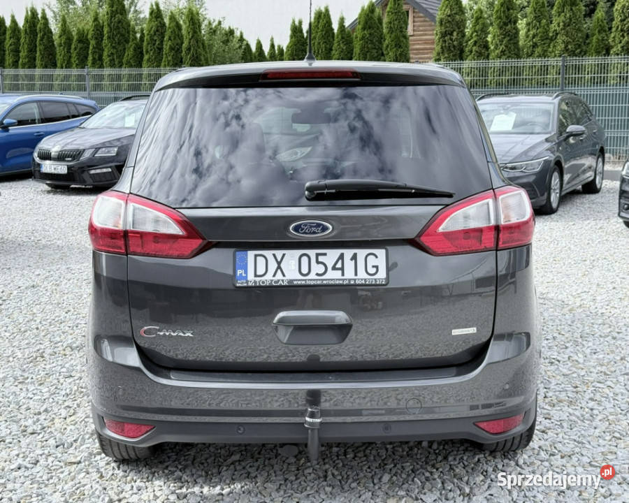 Ford Grand C EcoBoost 10 125 2017 navi marża 7os światła LED