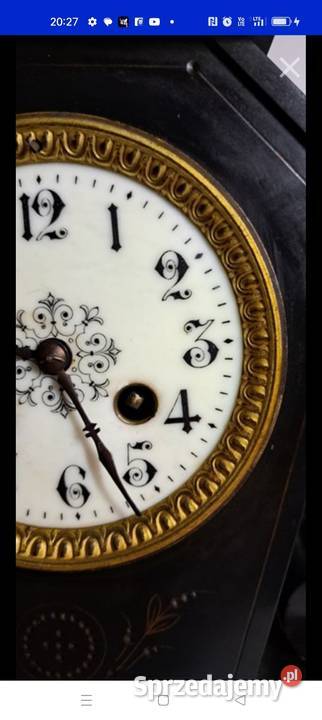 ZEGAR KOMINKOWY Antyki Bielsko-Biała