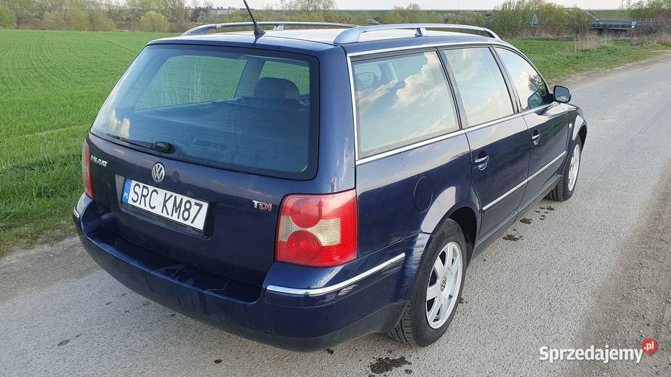 255 Passat B5 19tdi 130 kombii Highline 6 śląskie Racibórz