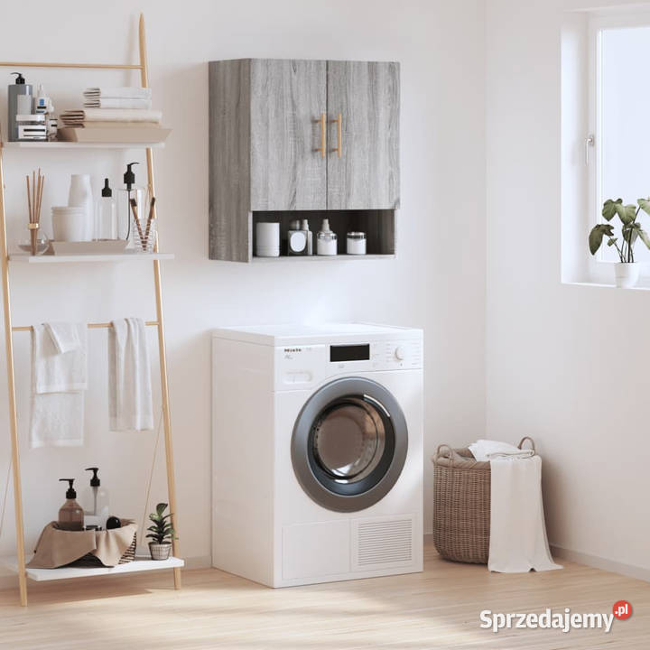 Szafka ścienna szary dąb sonoma 60x31x70 mazowieckie Warszawa