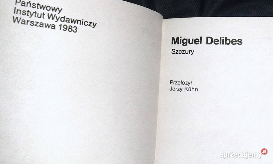 Szczury Miguel Delibes lubelskie