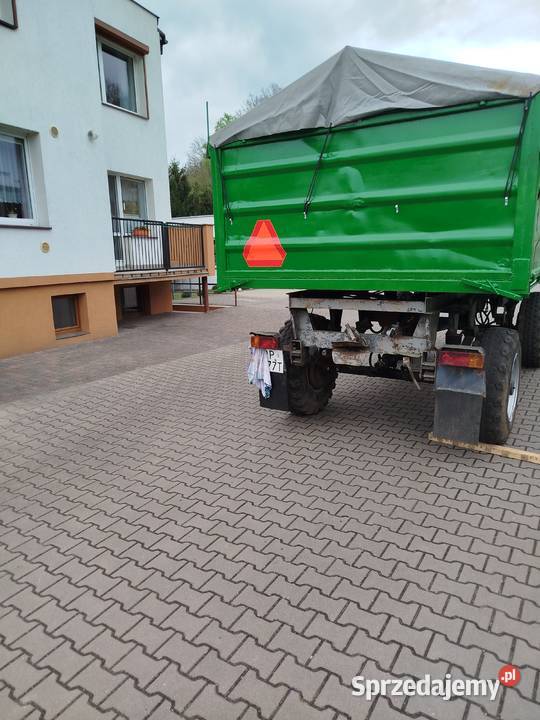 Przyczepa rolnicza HL6011 HW6011 Ujście sprzedam