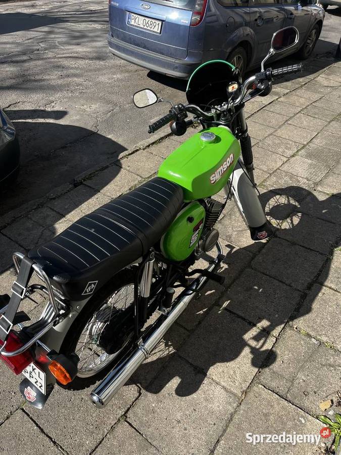 Syndyk sprzeda motorower Simson 1982 rej PKL Koło