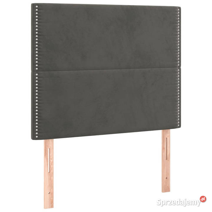 Zagłówek do łóżka z LED ciemnoszary 90x5x118128 Warszawa