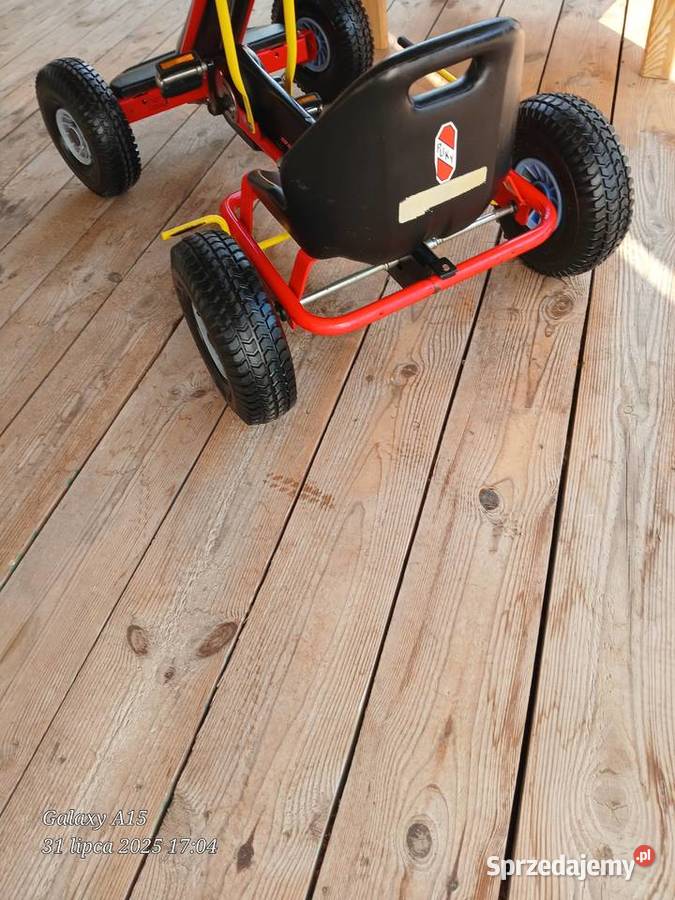 Gokart na pedały Puky